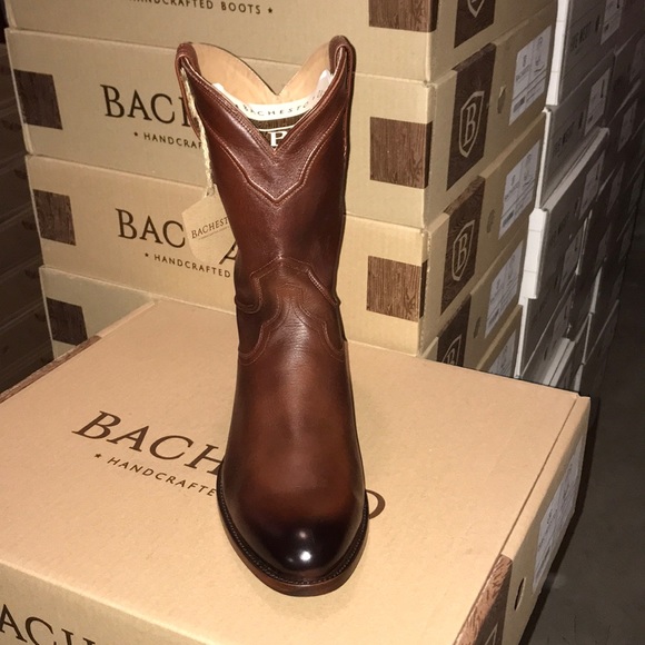 BACHESTO- The TEX Russet (D) classic Roper boot - Picture 4 of 8